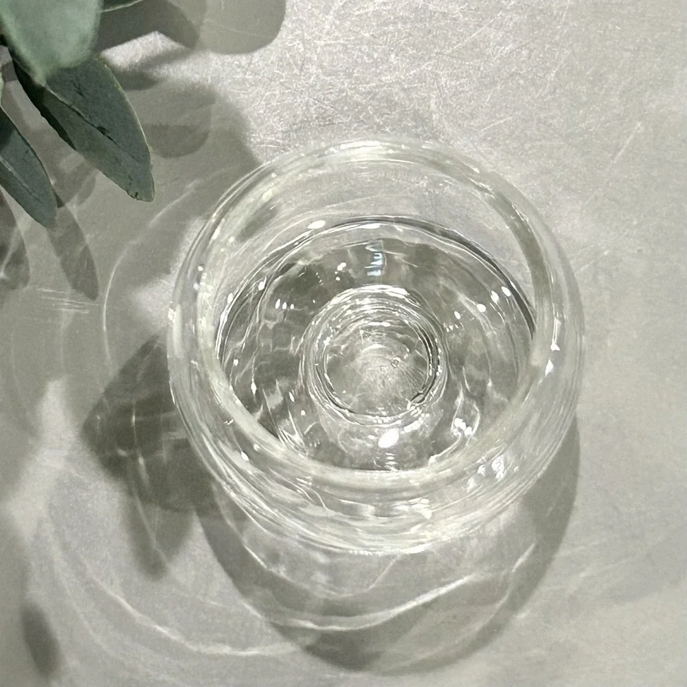 Vintage Mid-Century Etched Wheat Design Mini 1.75